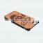 For Iphone 6 Wholesale Cell Phone Case Wood + pc With Laser Engrave Dragon and Fox
