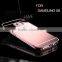 Hot selling luxury aluminum bumper cover smart mirror case for samsung galaxy s6 edge