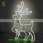Christmas reindeer deer sculpture light for indoor outdoor decoration