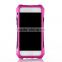 Aluminum alloy + Silicone hybird armor rugged shockproof phone case