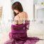 LG3027 black sexy babydoll lingerie sleepwear lace dress