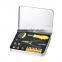 21pcs DIY Promotion Gift Tin Box Mini Tool Kit Set