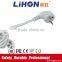 good peice India 3 round pin 5 pole electrical power extension socket