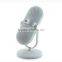 Metal Stand Mic Microphone Shape Wireless Stereo Bluetooth Capsule Speaker Mini Pill Bluetooth Speaker