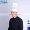 HIGH DEMAND Chinese disposable paper chef hat round top/classic top for catering with high quality