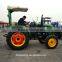 tractor mounted agricultural equipment with snow blade