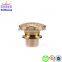 Zamac perfume bottle silver cap