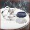 AAA Zircon 925 Silver coin holder carrier necklace