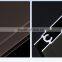 Decorative Anodized sand blasting aluminium profile for furniture warderobe door