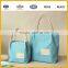 Non woven or polyester lunch bag foldable handbag