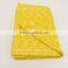 50PCS MOQ neutral style lightweight super soft homemade baby quilt