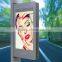 55inch double screen fan-cooling outdoor LCD display (Light stand model)