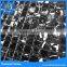 China bathroom wall tiles Black polished narrow stone, marble mosaic wall