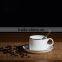 porcelain coffee cup and saucer/small coffee cup and saucer set