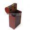 Chinese Factories Wholesale Custom High-grade PU Leather Box, Red Wine Champagne Beautiful Gift Box