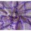 Newest design African purple beautiful wedding bridal lace fabric wholesale
