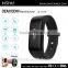 Wireless activity tracker with silicone band bluetooth bracelet watch with heart rate monitor