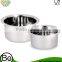 Stainless Steel Cookware Tri Ply Flat Bottom Tope