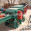 low consumption wood chipper with tractor