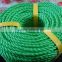 3 strand 16mm twisted polyethylene fishing rope nylon rope