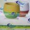 blue yellow purple plastic plant flower pot