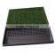 Best Sell Train Dog Accessories Artificial Grass Mat Pet Dog Pee Pad