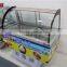 Dairy display-series Ice porridge display-series /commercial freezer /Horizontal test the daity counter