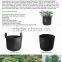 New 2017 wholesale felt garden grow bags 10allon felt large plant pots