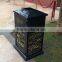 Arlau aluminum alloy shopping mall trash can