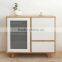 Practical natural bamboo storage cabinet for kitchen corner design