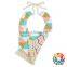 Infant And Toddler Cheap Printing Bandana Two Sides Tassel Bibs For Baby