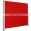 3x1.2M Garden Durable Waterproof Aluminum Red Side Shade Awnings