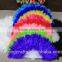 Feather wedding fan for performance
