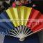 Custom printed japanese paper hand fan