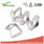 WCTS03M 4pcs Leaf Stainless Steel Table Cloth Clips Table Cover Holder Party Picnic Clamps