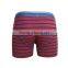 Comfortable Breathable Men Boxer Shorts Cotton Spandex Stripe Men's Underwear