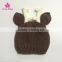 2pcs Pants and Hat Set Photo Props Hand Crochet Fashion Deer Animal Knitting Photography