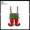 Personalized Blank Felt Christmas Elf Stocking