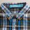 2014 classic long sleeve egyptian 100% cotton children's plaid flannel shirt