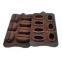 Silicone chocolate mold