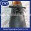 Flat wax coated cotton shoe laces