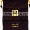 Hotel hair dryer velvet bag with embroidery logo