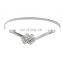 Wholesale Belt Metal Diamond Flower Decoration Elegant Fashion Lady Belt