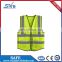 CE safety reflective fabric vest with tape for sale