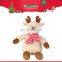 China factory wholesale christmas plush gift toy reindeer