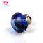 Factory Supply crystal clear glass handle crystal drawer knobs sapphire color