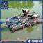 Chinese Mini portable gold dredger in small river