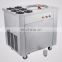Cold stone marble slab top fry ice cream machine south africa fry ice cream roll pan machine malaysia