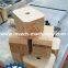 Wood Sawdust Pallet Feet Hot Presser