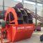 Wheel bucket sand washer
